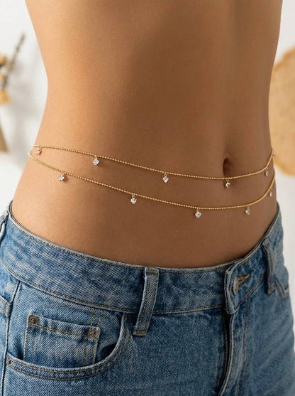 524AQ16 stainless steel waist chain