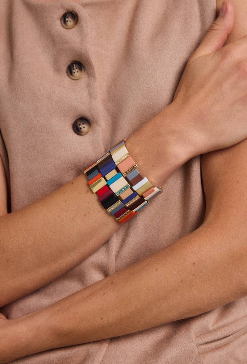 Bracelet coloré asymétrique 324CP52