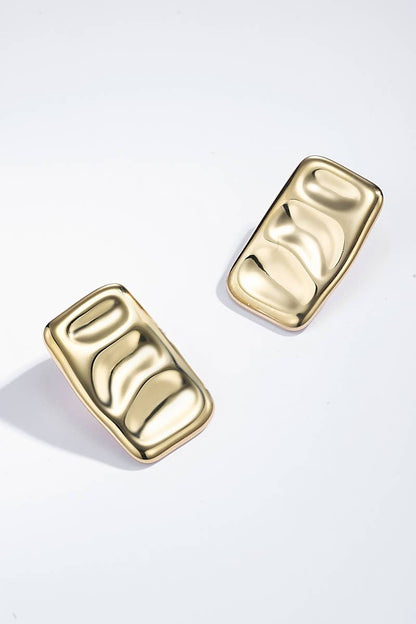 Boucles d'oreilles en acier inoxydable 124AQ253