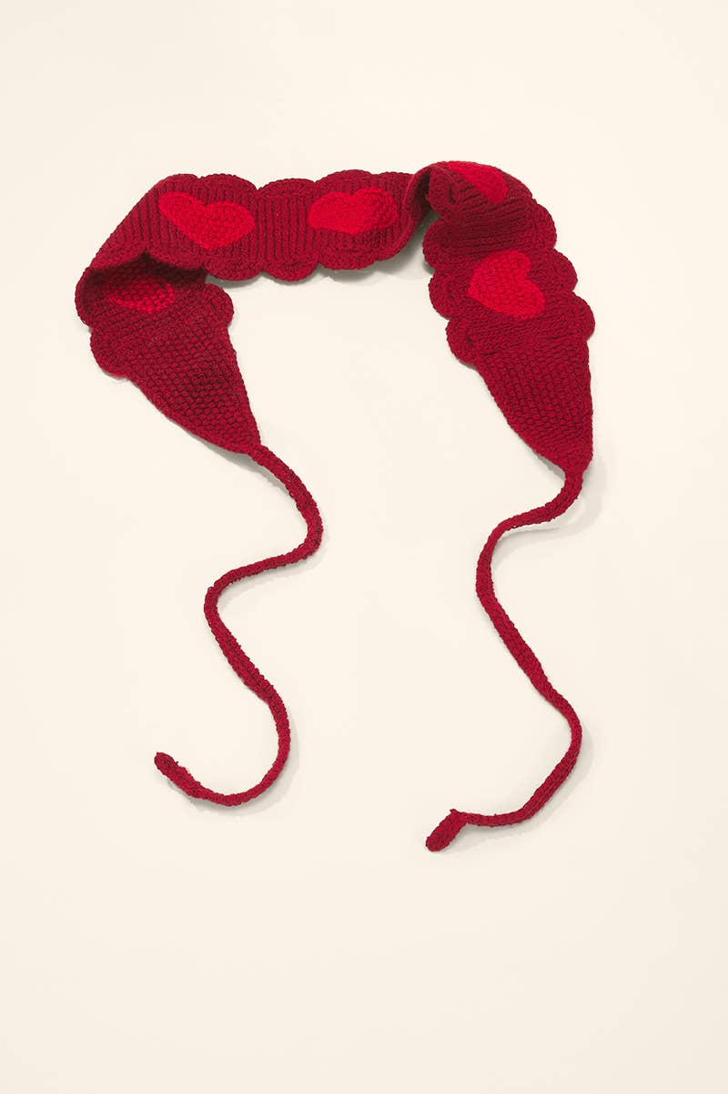 Bandana en crochet fleurs ST359HS