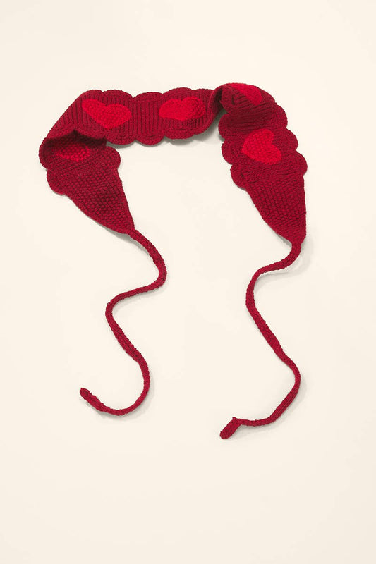 Bandana en crochet fleurs ST359HS