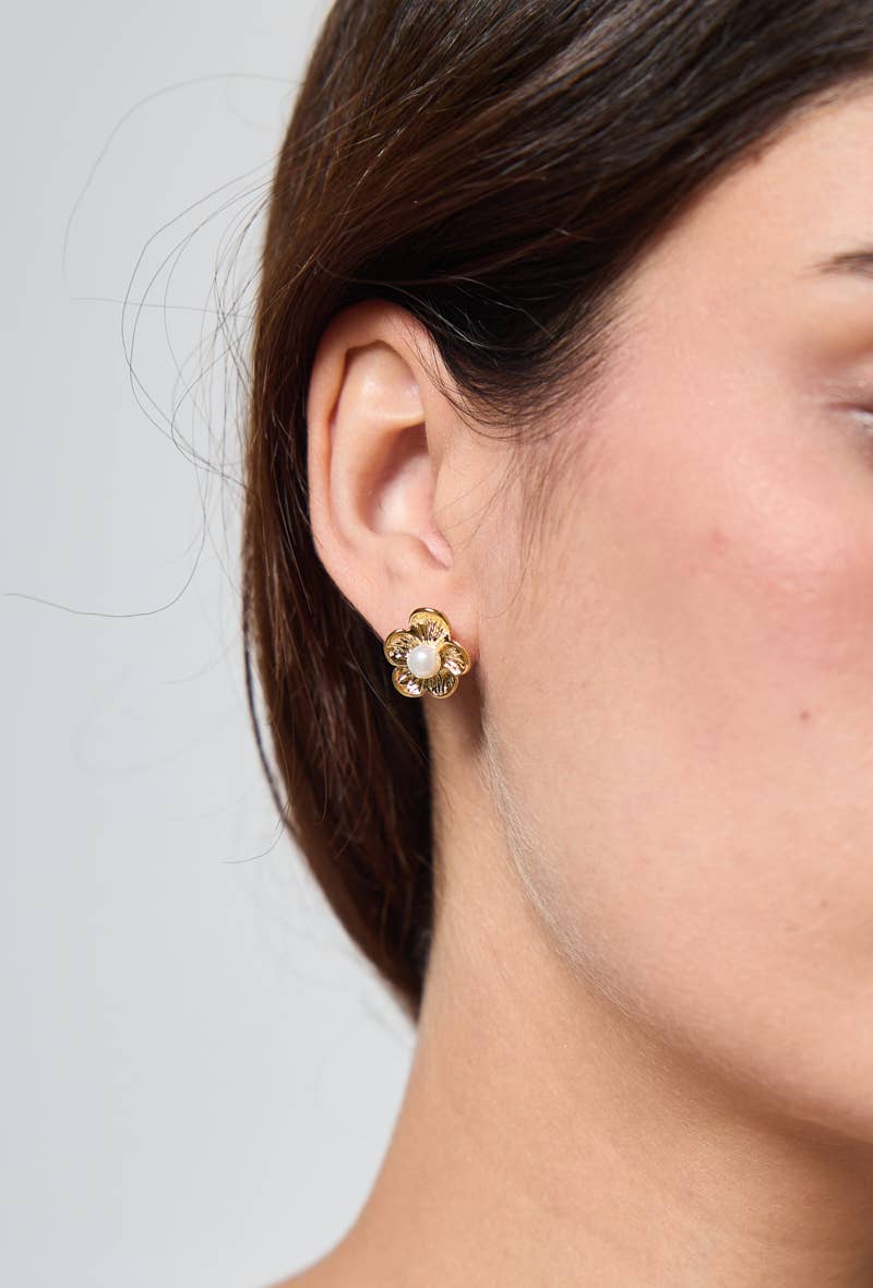 Stainless steel earrings 124AQ308
