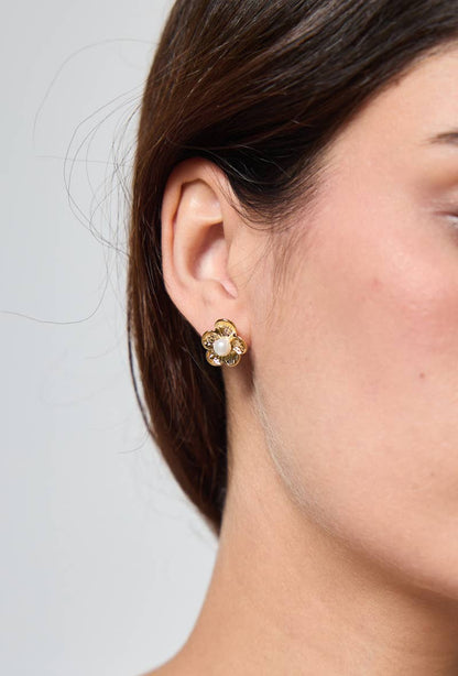Stainless steel earrings 124AQ308