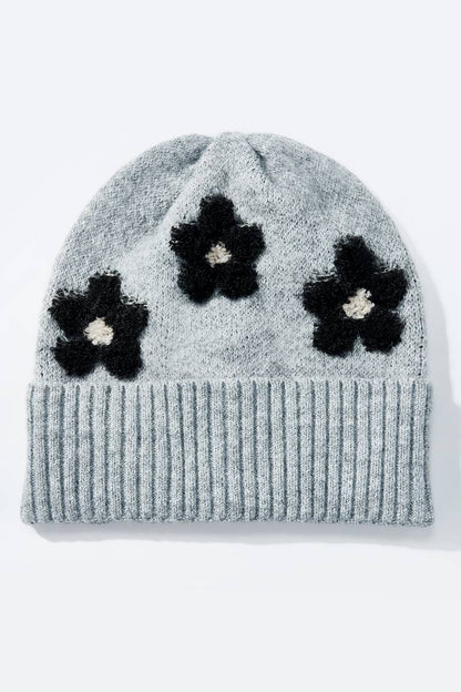 Floral wool beanie MJ206SD