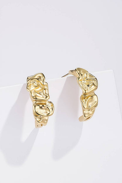 Boucles d'oreille en acier inoxydable 124RX280