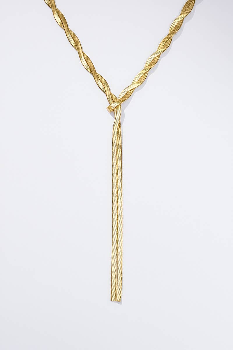 224AQ180 stainless steel necklace
