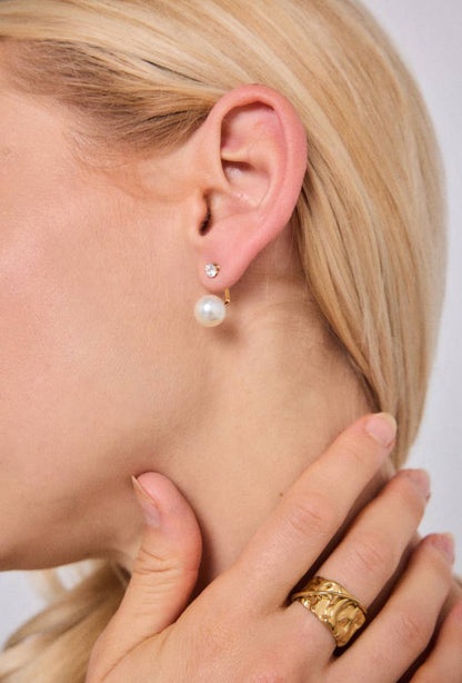 124RX212 stainless steel earrings