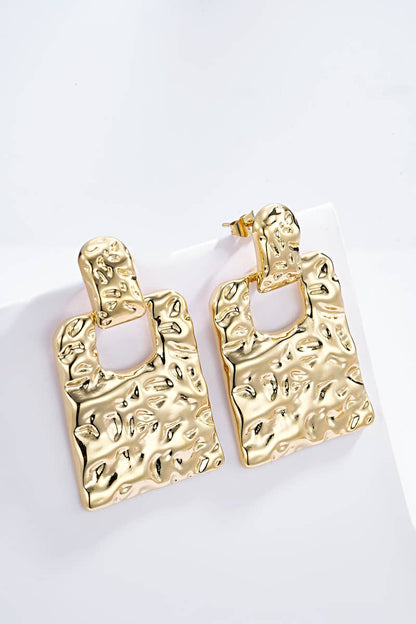 Stainless steel earrings 124AQ272