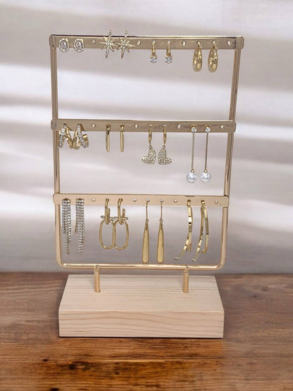 Set de boucles d'oreilles en acier inoxydable SET86