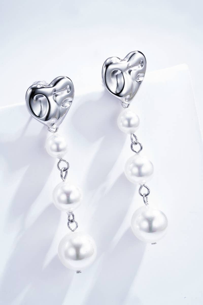 Boucles d'oreilles en acier inoxydable 124AQ339