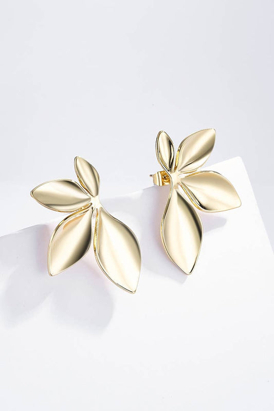 Boucles d'oreilles en acier inoxydable 124AQ269