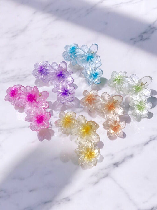 Pince à cheveux en forme de fleurs YH18