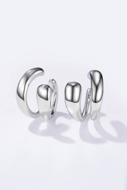 Stainless steel ear cuffs 124AQ535
