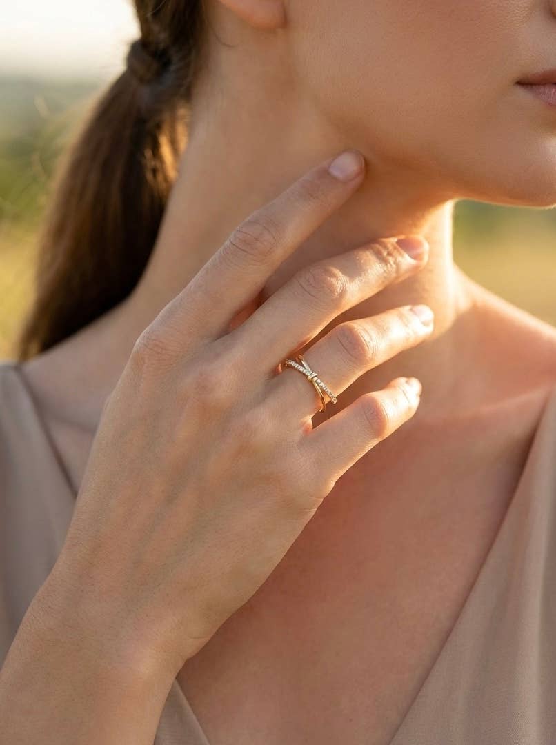 424RX330 stainless steel ring