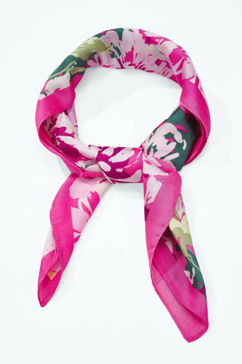 Foulard à motif 70 x 70 cm FL52