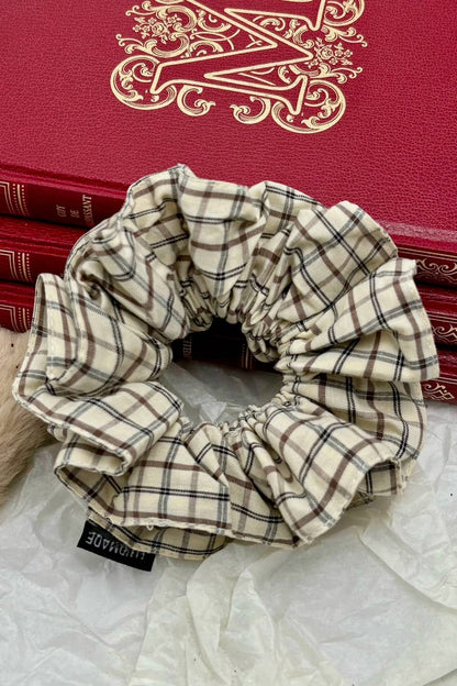 Plaid Scrunchie FQ89