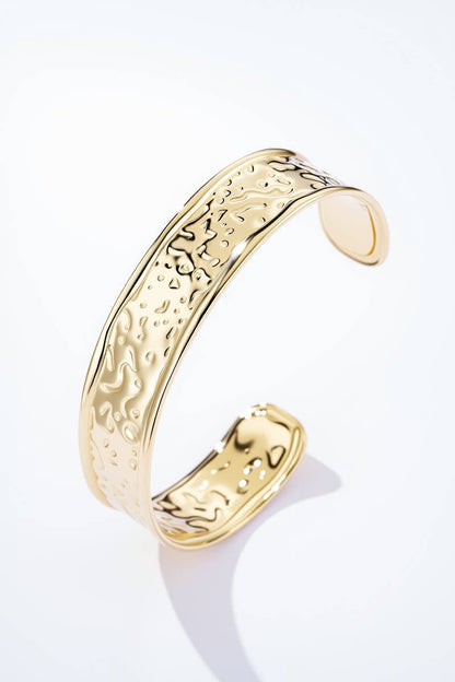 Stainless steel bangle bracelet 324AQ332