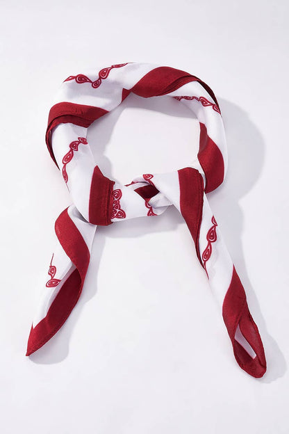 Patterned scarf 65 X 65 CM FL375DF
