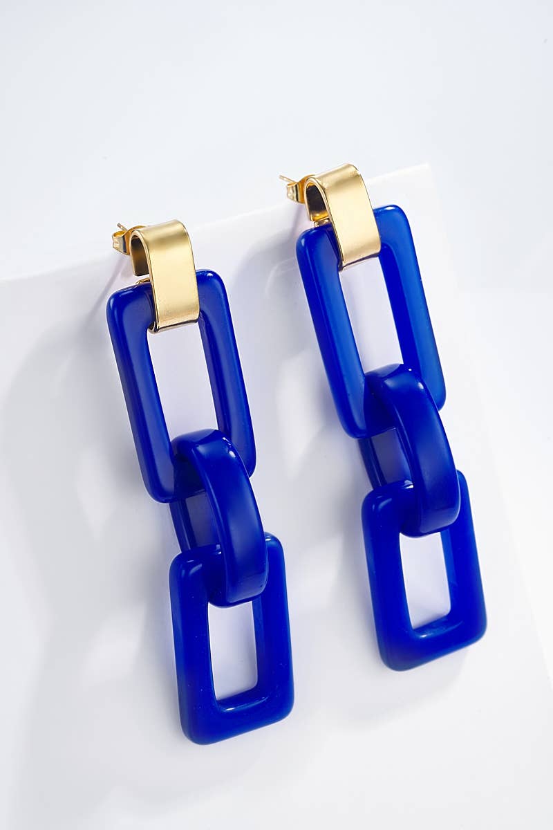 Boucles d'oreilles en acier inoxydable 124CP10