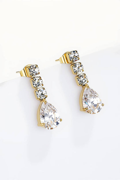 Stainless steel earrings 124RX104