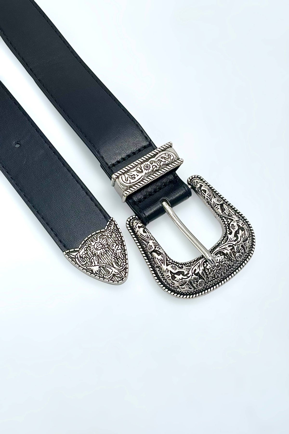 CT10 faux leather belt
