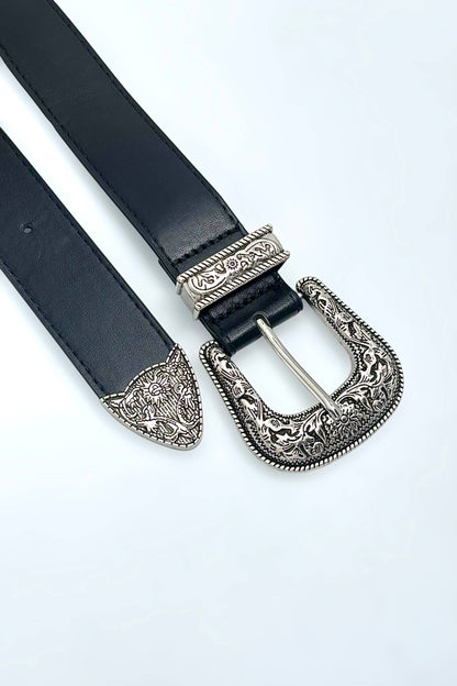 CT10 faux leather belt