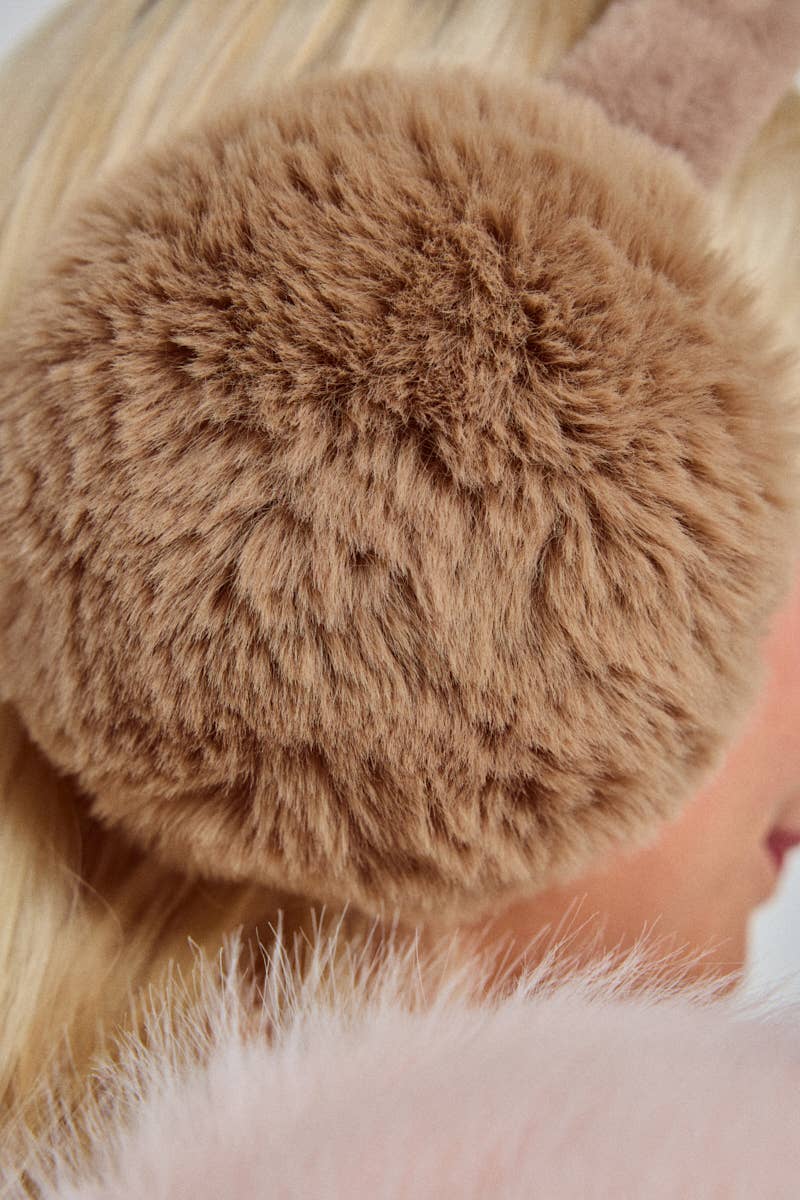 CC01 Faux fur earmuffs