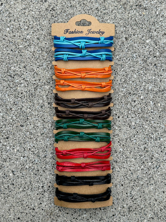 Bracelets en cuir véritable 324QZ13
