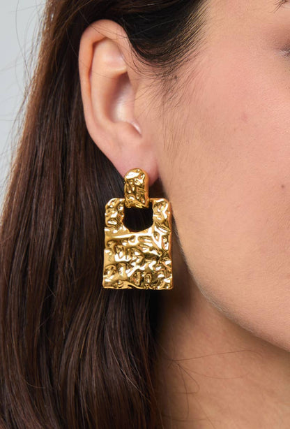 Stainless steel earrings 124AQ272