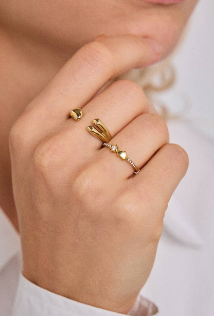 Bague en acier inoxydable 424AQ225