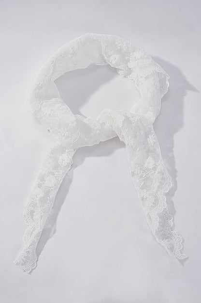 Viscose lace scarf FL300DF