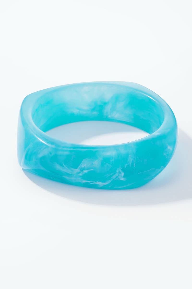 Resin bangle bracelets 324JJ05