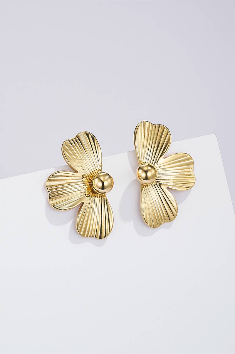 Stainless steel earrings 124RX266