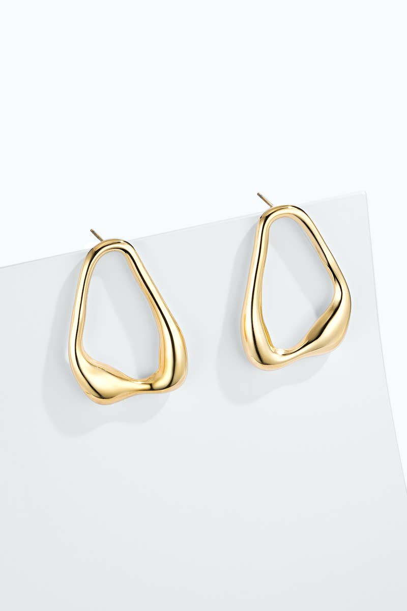 Stainless steel earrings 124AQ597