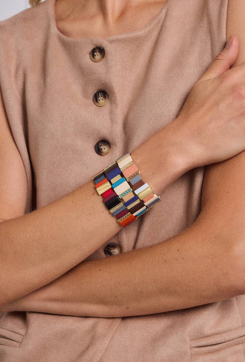 Bracelet coloré asymétrique 324CP52