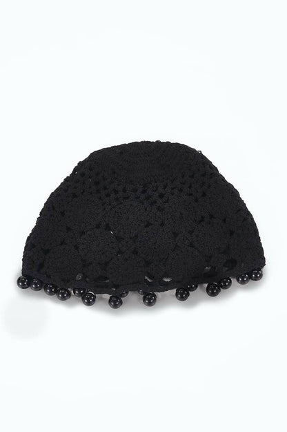 Bonnet crochet en coton MJ502HS