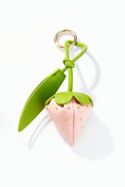 Grigri de sac et porte-clé Fraise PC35