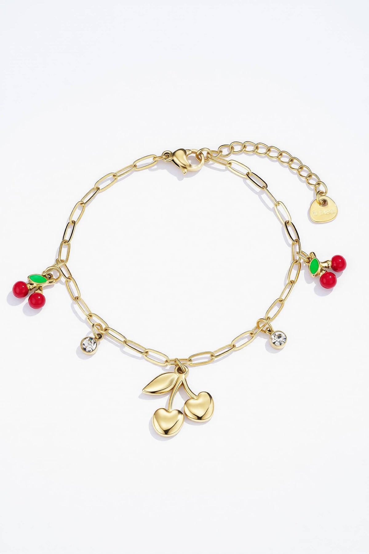 324RX126 stainless steel bracelet