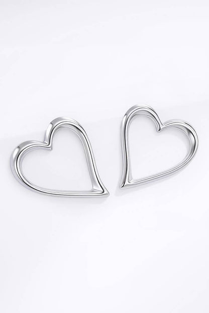 Stainless steel earrings 124AQ404