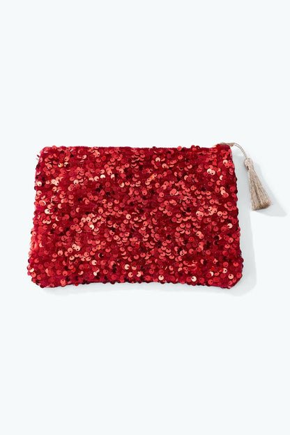 Sequin makeup bag CY46