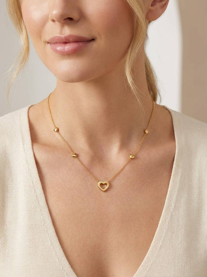 Stainless steel chain necklace 224AQ264