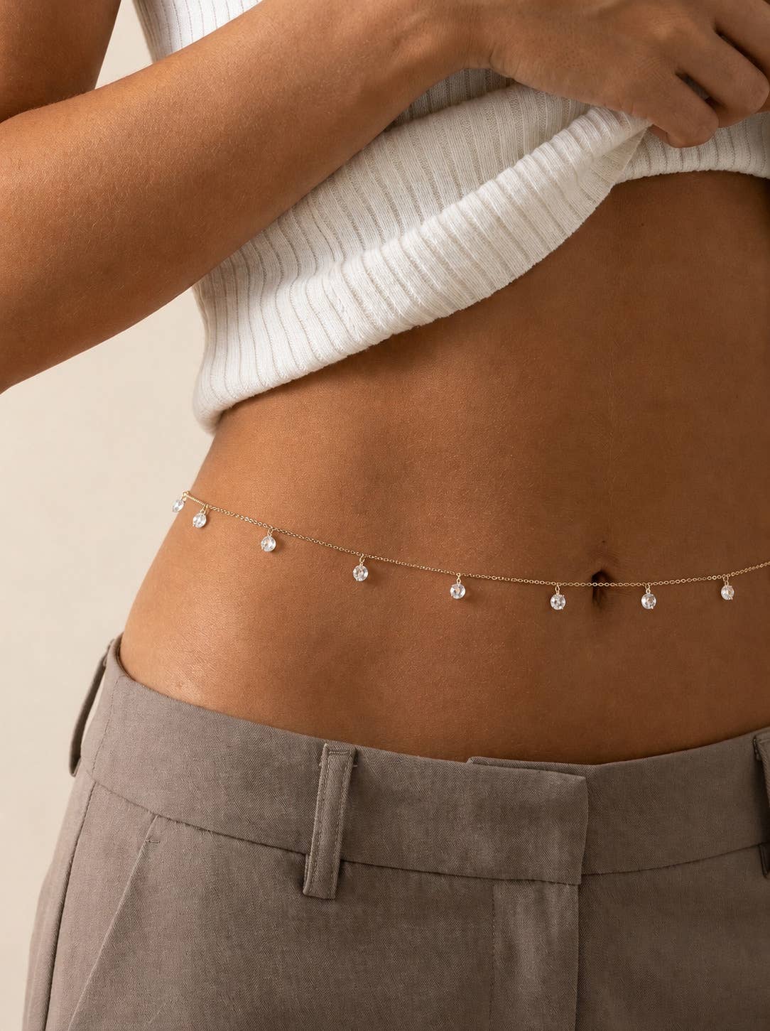 Stainless steel waist chain 524AQ33