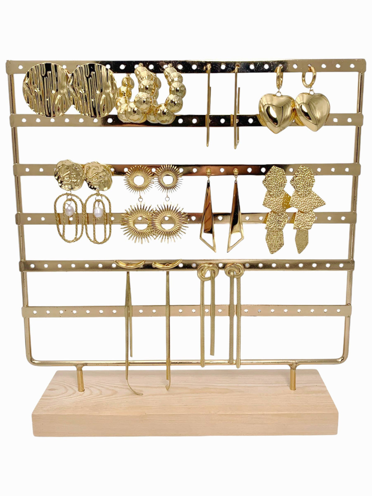 Set de boucles d'oreilles en acier inoxydable SET47