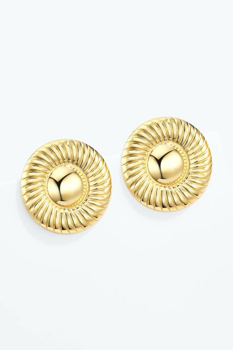 Boucles d'oreilles en acier inoxydable 124AQ688