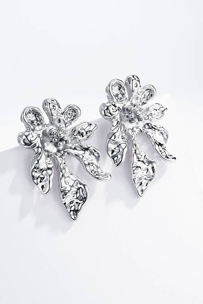 Boucles d'oreilles en acier inoxydable 124AQ261