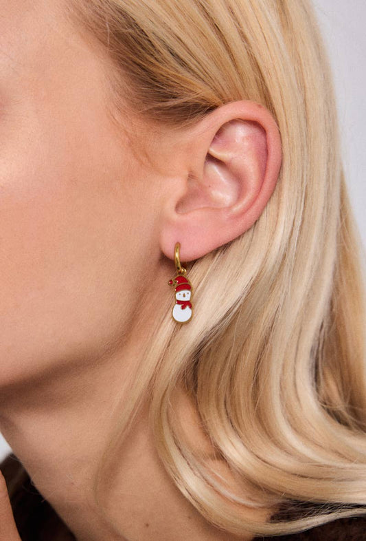 Boucles d'oreilles en acier inoxydable 124RX223