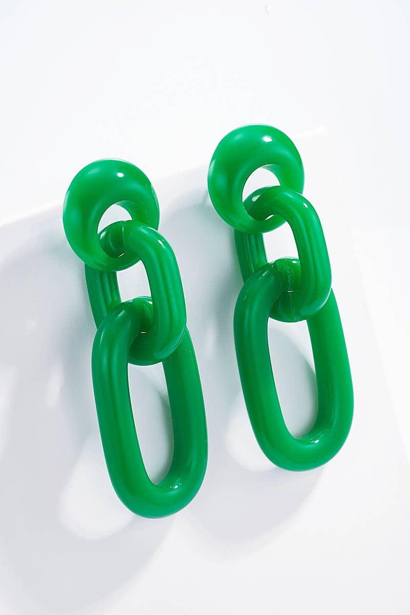 Boucles d'oreilles en acier inoxydable 124CP05