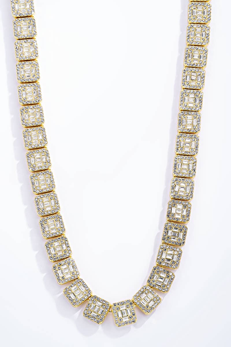 Stainless steel necklace 224KL28L-1