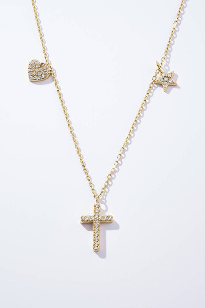 Stainless steel chain necklace 224AQ222