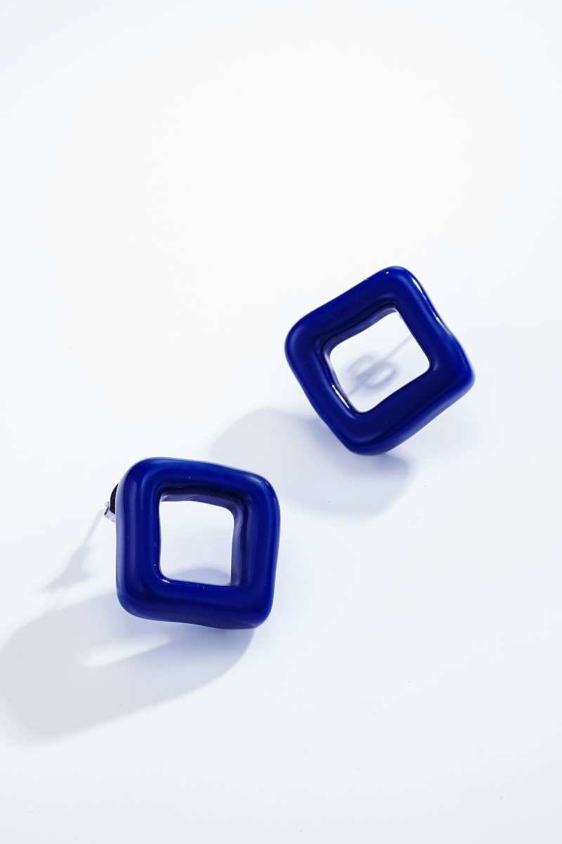 Stainless steel earrings 124CP08